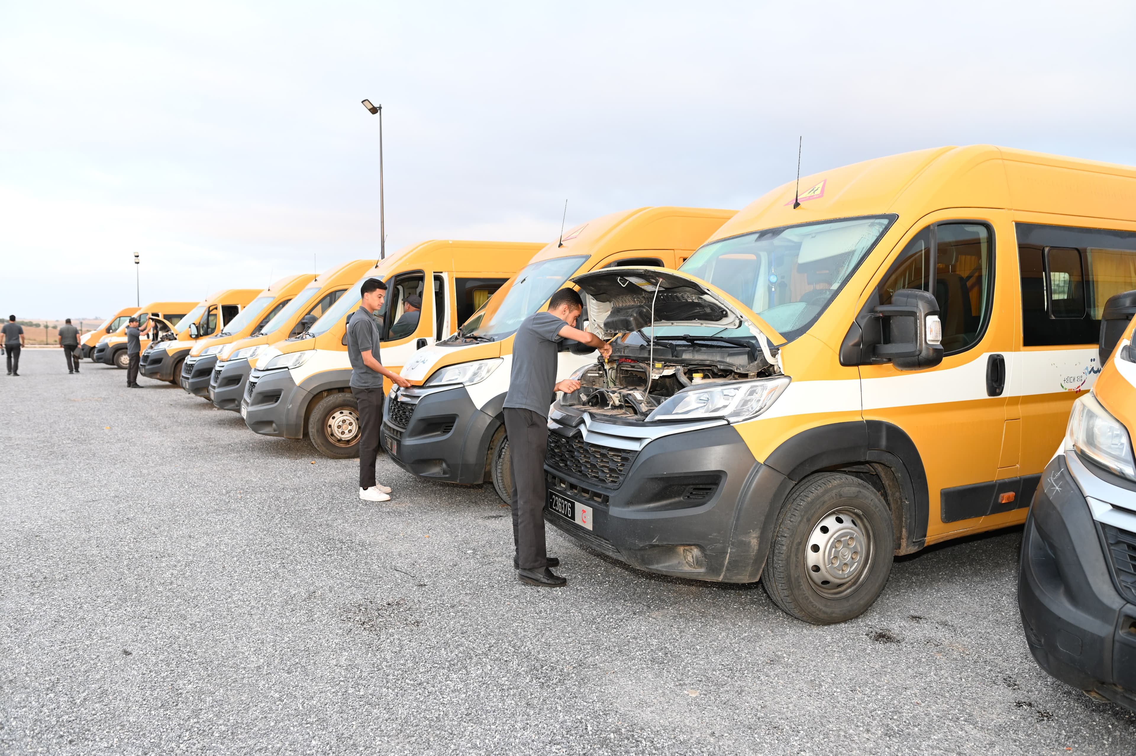 Bus fleet